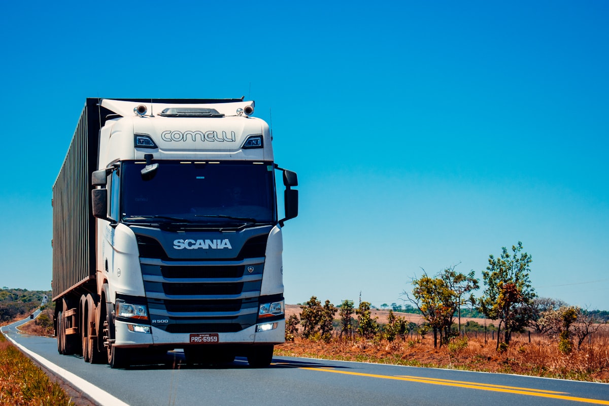 Professional trucking fleet